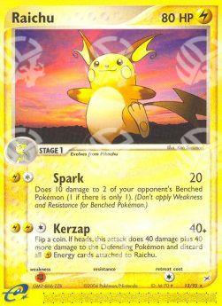 Raichu - EX Team Magma vs Team Idro (Rare) [MA-13]