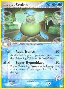 Team Idro Sealeo (Aqua Trance) - EX Team Magma vs Team Idro (Rare) [MA-16]