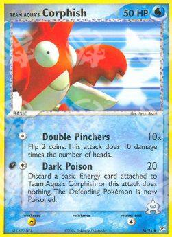 Team Idro Corphish (Double Pinchers) - EX Team Magma vs Team Idro (Uncommon) [MA-26]