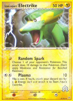 Team Idro Electrike (Random Spark) - EX Team Magma vs Team Idro (Uncommon) [MA-27]