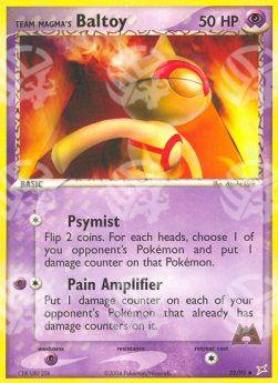 Team Magma Baltoy (Psychic) - EX Team Magma vs Team Idro (Uncommon) [MA-32]