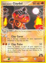 Team Magma Claydol (Fighting) - EX Team Magma vs Team Idro (Uncommon) [MA-33]