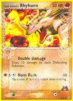 Team Magma Rhyhorn (Horn Rush) - EX Team Magma vs Team Idro (Uncommon) [MA-38]
