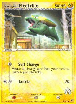Team Idro Electrike (Self Charge) - EX Team Magma vs Team Idro (Common) [MA-53]