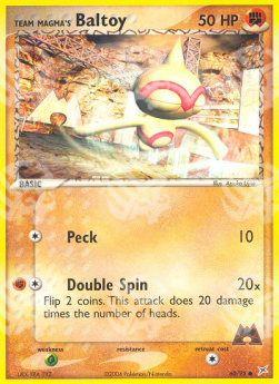 Team Magma Baltoy (Fighting) (Peck) - EX Team Magma vs Team Idro (Common) [MA-60]