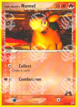 Team Magma Numel - EX Team Magma vs Team Idro (Common) [MA-64]