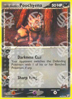 Team Magma Poochyena (Sharp Call) - EX Team Magma vs Team Idro (Common) [MA-66]