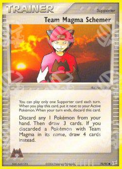 Pianificatore del Team Magma - EX Team Magma vs Team Idro (Common) [MA-70]