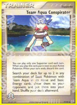 Cospiratore del Team Idro - EX Team Magma vs Team Idro (Uncommon) [MA-77]