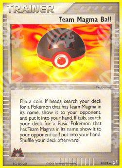 Sfera del Team Magma - EX Team Magma vs Team Idro (Uncommon) [MA-80]