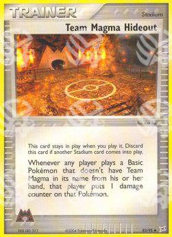 Nascondiglio del Team Magma - EX Team Magma vs Team Idro (Uncommon) [MA-83]