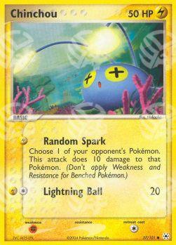 Chinchou (Random Spark) - EX Leggende Nascoste (Common) [HL-57]