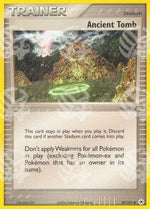 Tomba Antica - EX Leggende Nascoste (Uncommon) [HL-87]