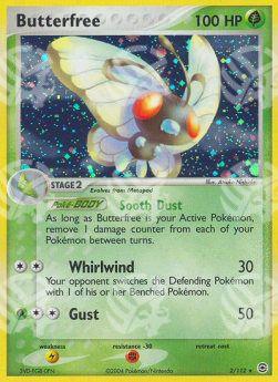 Butterfree - EX RossoFuoco e VerdeFoglia (Holo Rare) [FL-2]