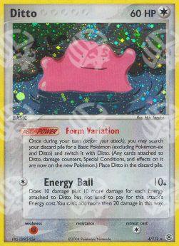 Ditto - EX RossoFuoco e VerdeFoglia (Holo Rare) [FL-4]