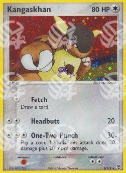 Kangaskhan - EX RossoFuoco e VerdeFoglia (Holo Rare) [FL-6]