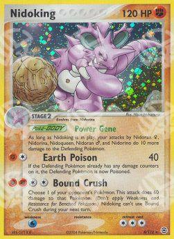 Nidoking - EX RossoFuoco e VerdeFoglia (Holo Rare) [FL-8]