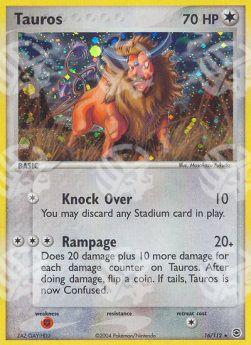 Tauros - EX RossoFuoco e VerdeFoglia (Holo Rare) [FL-16]
