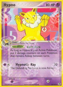 Hypno - EX RossoFuoco e VerdeFoglia (Rare) [FL-25]