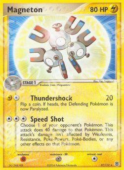 Magneton - EX RossoFuoco e VerdeFoglia (Rare) [FL-27]