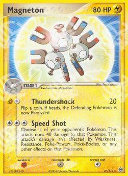 Magneton - EX RossoFuoco e VerdeFoglia (Rare) [FL-27]