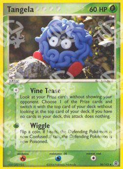 Tangela - EX RossoFuoco e VerdeFoglia (Rare) [FL-30]