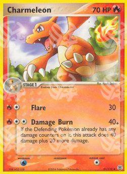 Charmeleon - EX RossoFuoco e VerdeFoglia (Uncommon) [FL-31]
