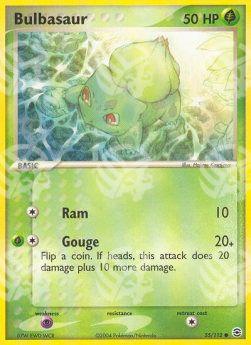 Bulbasaur (Ram) - EX RossoFuoco e VerdeFoglia (Common) [FL-55]