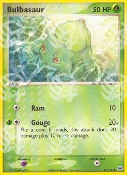 Bulbasaur (Ram) - EX RossoFuoco e VerdeFoglia (Common) [FL-55]
