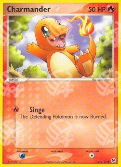 Charmander (Singe) - EX RossoFuoco e VerdeFoglia (Common) [FL-57]