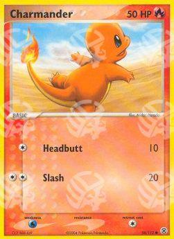 Charmander (Headbutt) - EX RossoFuoco e VerdeFoglia (Common) [FL-58]