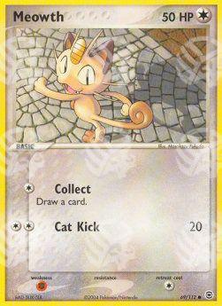 Meowth - EX RossoFuoco e VerdeFoglia (Common) [FL-69]