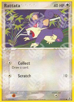 Rattata - EX RossoFuoco e VerdeFoglia (Common) [FL-77]