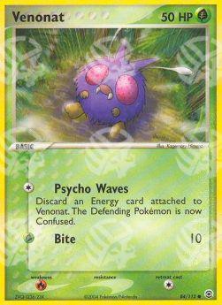 Venonat - EX RossoFuoco e VerdeFoglia (Common) [FL-84]