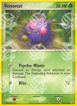 Venonat - EX RossoFuoco e VerdeFoglia (Common) [FL-84]