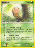 Weedle - EX RossoFuoco e VerdeFoglia (Common) [FL-86]