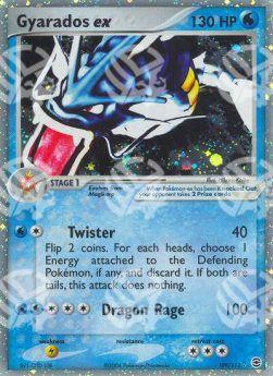 Gyarados ex - EX RossoFuoco e VerdeFoglia (Ultra Rare) [FL-109]