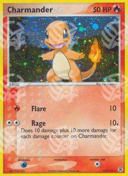 Charmander (Flare) - EX RossoFuoco e VerdeFoglia (Ultra Rare) [FL-113]