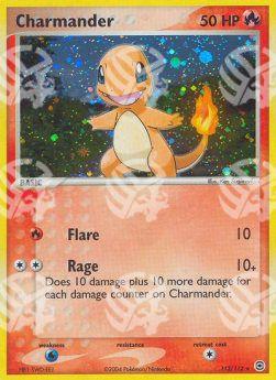 Charmander (Flare) - EX RossoFuoco e VerdeFoglia (Ultra Rare) [FL-113]