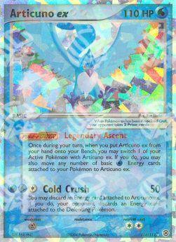 Articuno ex - EX RossoFuoco e VerdeFoglia (Ultra Rare) [FL-114]