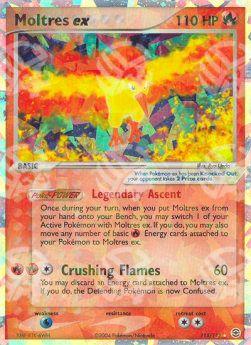 Moltres ex - EX RossoFuoco e VerdeFoglia (Ultra Rare) [FL-115]