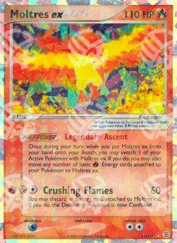 Moltres ex - EX RossoFuoco e VerdeFoglia (Ultra Rare) [FL-115]