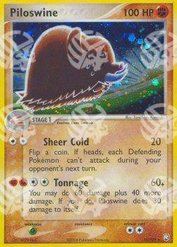 Piloswine - EX Team Rocket Returns (Holo Rare) [TRR-13]