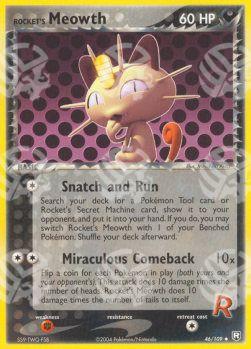 Rocket's Meowth - EX Team Rocket Returns (Uncommon) [TRR-46]