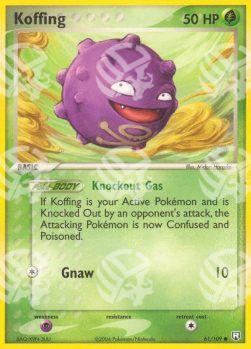Koffing - EX Team Rocket Returns (Common) [TRR-61]