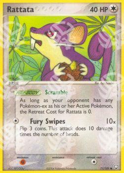 Rattata  (Scramble) - EX Team Rocket Returns (Common) [TRR-71]