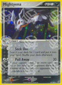 Mightyena - EX Deoxys (Holo Rare) [DX-12]