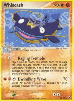 Whiscash - EX Deoxys (Rare) [DX-28]