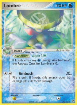 Lombre - EX Deoxys (Uncommon) [DX-33]