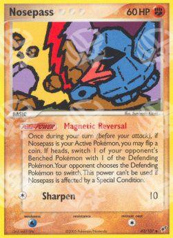 Nosepass - EX Deoxys (Uncommon) [DX-42]